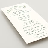 "Plain Air" - Wedding Programs in Meadow by Petra Kern - Detail