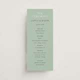 "Reflections" - Wedding Programs in Lake by Lindsay Megahed - Front