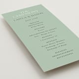 "Reflections" - Wedding Programs in Lake by Lindsay Megahed - Detail