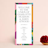 "To the max" - Wedding Programs in Garden by Inkblot Design - Front