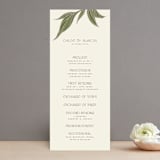 "1081" - Wedding Programs in Blush by GeekInk Design - Front