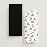 "Poem" - Wedding Programs in Snow by Maja Cunningham - Back of Card Options