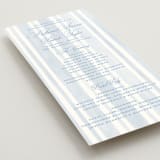 "Coastal crest" - Wedding Programs in Ocean by Creo Study - Detail