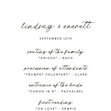 "Painted Cacti" - Wedding Programs in Cactus by Olivia Raufman - Detail