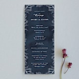 "Frosty chic" - Wedding Programs in Peacock by Creo Study - Front