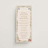 "Disney's Snow White Someday" - Wedding Programs in Forest Floo by Erin L. Wilson - Front