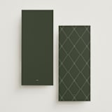 "Disney's Snow White Someday" - Wedding Programs in Forest Floo by Erin L. Wilson - Back of Card Options