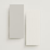 "Written with love" - Wedding Programs in Noir Slate by Ana de Sousa - Back of Card Options