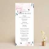 "Florista Modernista" - Wedding Programs in Azalea by Petra Kern - Front