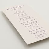 "tablescape drawing" - Wedding Programs in Hydrangea by Cass Loh - Detail
