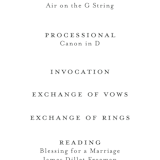 "Classical" - Wedding Programs in Taupe by Jessica Williams - Detail