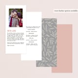 "Rustic Charm" - Wedding Programs in Petal by Hooray Creative - Back of Card Options