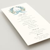 "Disney's Cinderella Fairytale" - Wedding Programs in Bluebell by Susan Moyal - Detail