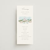 "Disney's Once Upon In a Dream" - Wedding Programs in Spring by Petra Kern - Front