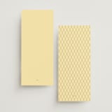 "Enchanted Rose from Disney's Beauty & The Beast" - Wedding Programs in Mimosa by Leah Bisch - Back of Card Options