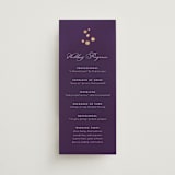 "Disney's Tangled Lanterns" - Wedding Programs in Twilight by Simona Camp - Front