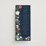 "Disney's Alice In Wonderland Garden Tea Party" - Wedding Programs in Evening by Elly - Front