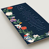 "Disney's Alice In Wonderland Garden Tea Party" - Wedding Programs in Evening by Elly - Detail