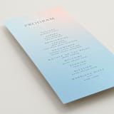 "Disney's Frozen True Love" - Wedding Programs in Frozen by Lori Wemple - Detail