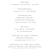 "Tropical Foliage" - Wedding Programs in Fern by Hooray Creative - Detail