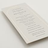 "nautical nuptials" - Wedding Programs in Sea Breeze by Rebecca Durflinger - Detail