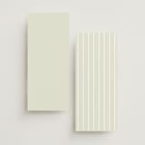 "Avalon" - Wedding Programs in Chiffon by Everett Paper Goods - Back of Card Options