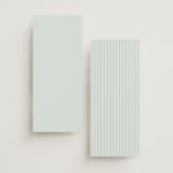 "Merryvale" - Wedding Programs in Sky by Kelly Schmidt - Back of Card Options