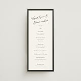 "Photograph Scribble" - Wedding Programs in Cloud by Adelyn T. - Front