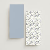 "Lavender" - Wedding Programs in Tuscany by Claudia Orengo - Back of Card Options