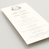 "Arbour" - Wedding Programs in Lake by Leah Bisch - Detail