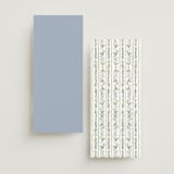 "Vintage Sketched" - Wedding Programs in Wisteria by Jenna Holcomb - Back of Card Options