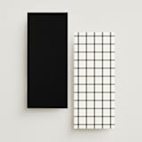 "Classic & Timeless" - Wedding Programs in Obsidian by Lucrecia Caporale - Back of Card Options