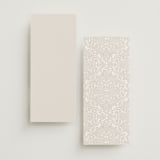 "vintage flourishes" - Wedding Programs in Natural by BR Designs - Back of Card Options