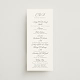 "ris al’amande" - Wedding Programs in Sugar by chocomocacino - Front