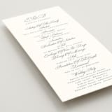 "ris al’amande" - Wedding Programs in Sugar by chocomocacino - Detail
