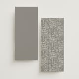 "White Oak" - Wedding Programs in Dove by Amy Kross - Back of Card Options