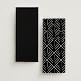 "Embellished Note" - Wedding Programs in Tuxedo by tuldok - Back of Card Options