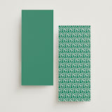 "Palm Tree Crest" - Wedding Programs in Palm by Erika Firm - Back of Card Options