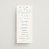 "Royalty" - Wedding Programs in Capri by Creo Study - Front