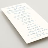 "Royalty" - Wedding Programs in Capri by Creo Study - Detail