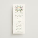 "Tropical Dreams" - Wedding Programs in Jungle by Petra Kern - Front
