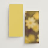 "Bloom" - Wedding Programs in Caribbean Citrus by Morgan Kendall - Back of Card Options