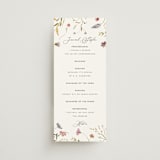 "Untied" - Wedding Programs in Sherbert by Erin Hodges - Front