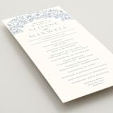 "Wild Roses" - Wedding Programs in Nova by Kristen Smith - Detail