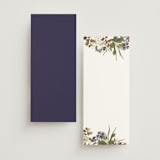 "Pressed Garden" - Wedding Programs in Fall by Grace Kreinbrink - Back of Card Options