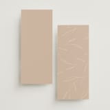 "Ophelia" - Wedding Programs in Dusty Rose by Kelly Schmidt - Back of Card Options