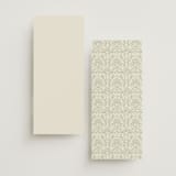 "Century" - Wedding Programs in Robins Egg by Jen Owens - Back of Card Options