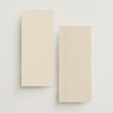 "Gilded" - Wedding Programs in Cerulean by GeekInk Design - Back of Card Options