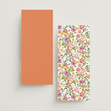 "Garland Monogram" - Wedding Programs in Summer by Angela Marzuki - Back of Card Options