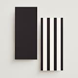 "Wedding Editorial" - Wedding Programs in Tuxedo by Ana de Sousa - Back of Card Options